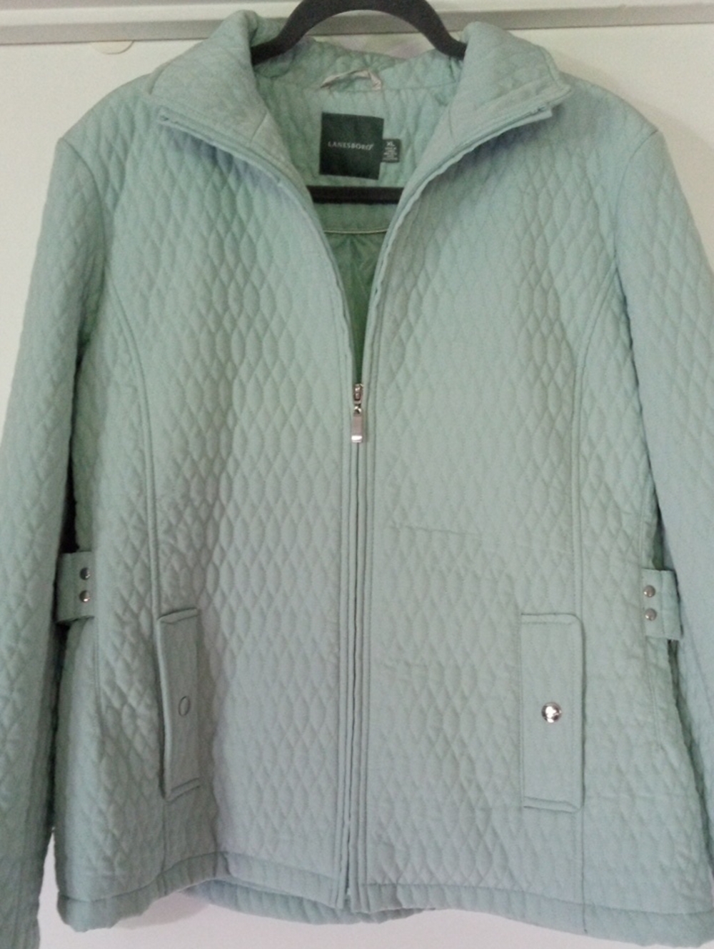 Women's Lanesboro Seafoam Green Quilted Jacket